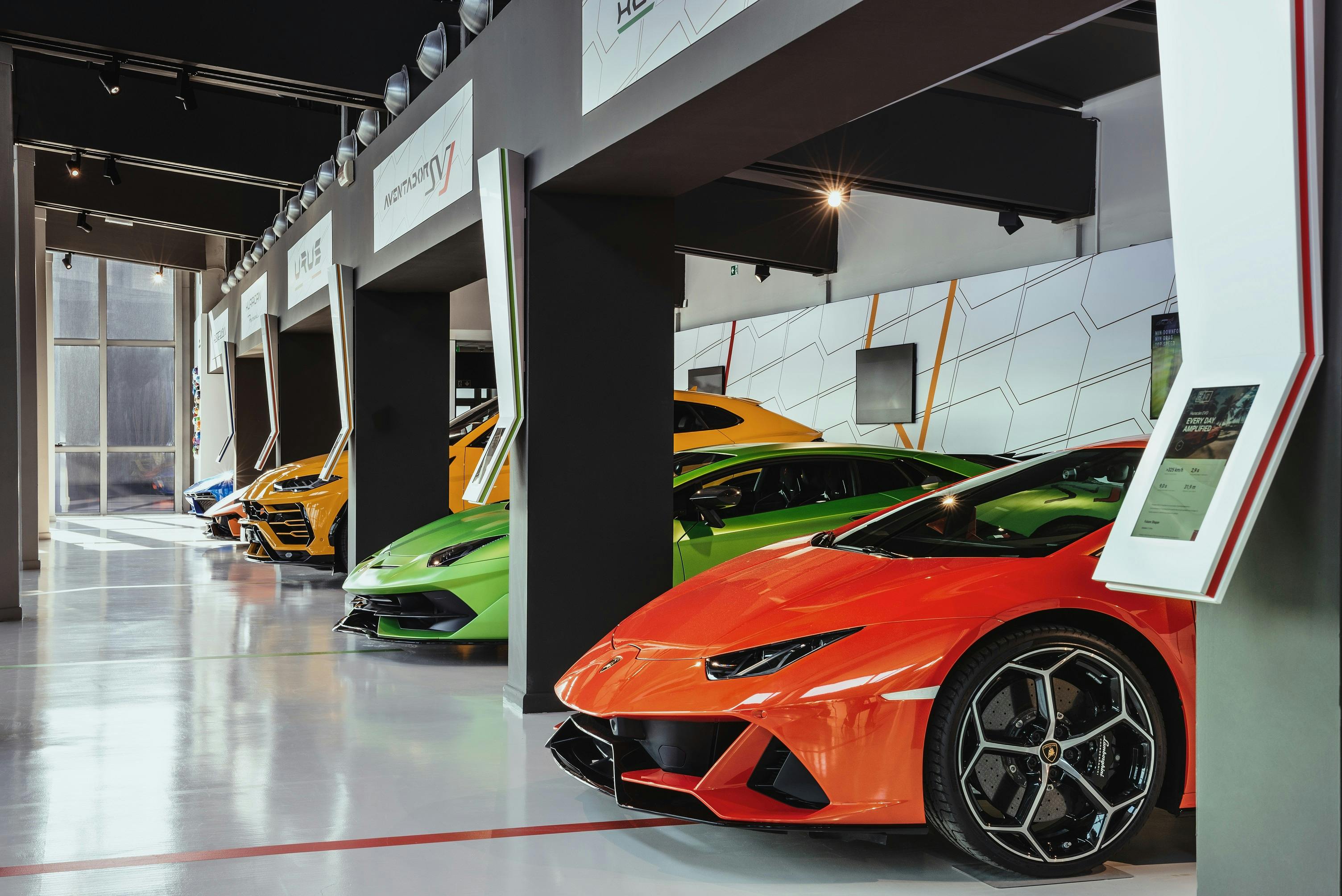 Tour to Lamborghini Museum and Factory with transfer from Bologna