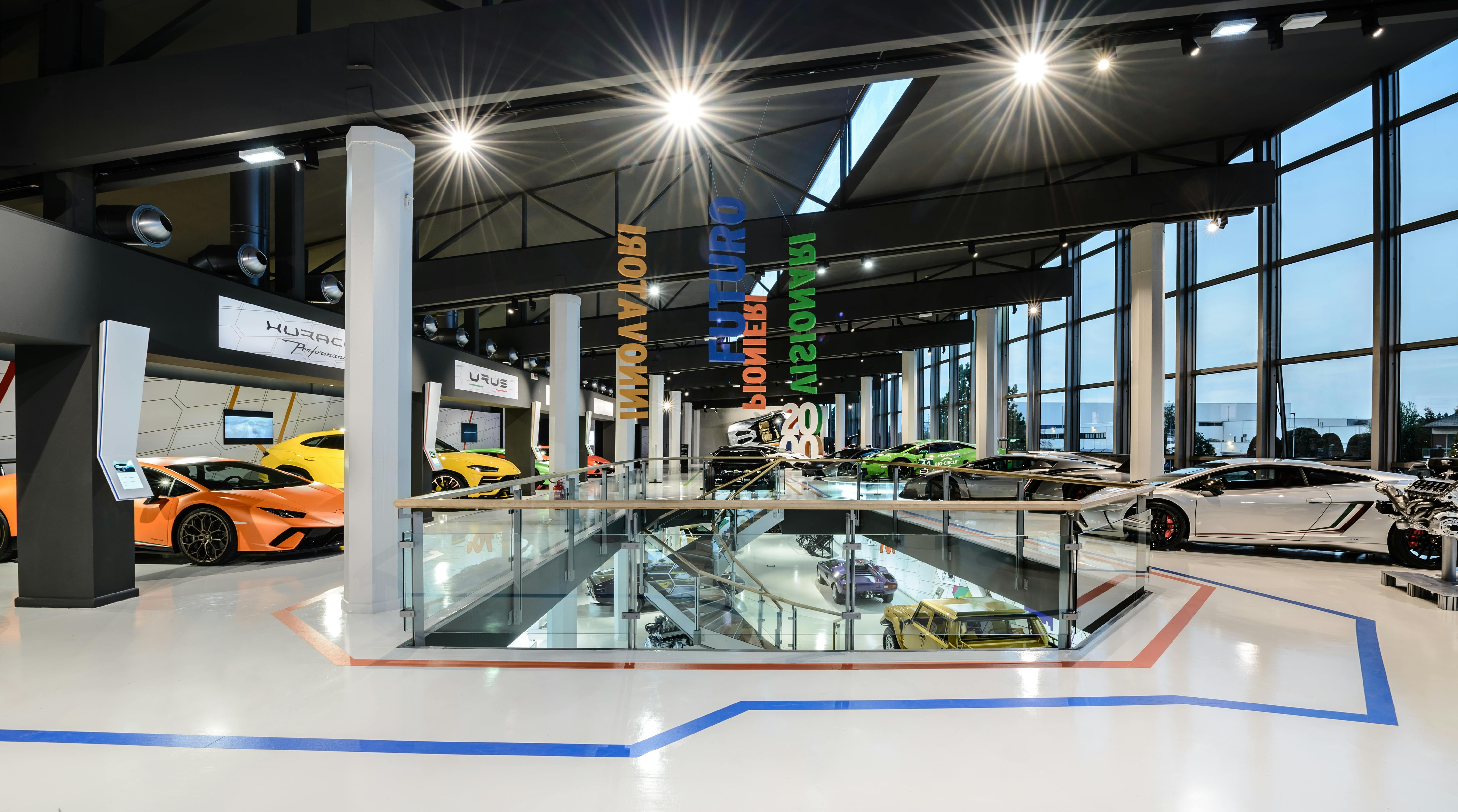 Tour to Lamborghini Museum and Factory with transfer from Bologna