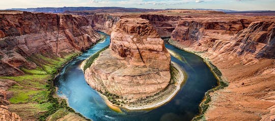 Lake Powell en Horseshoe Bend vliegtuigtour vanuit Arizona