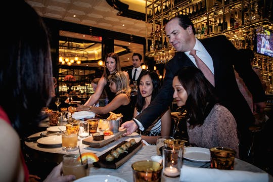 Savory Bites and Neon Lights food and helicopter tour from Las Vegas