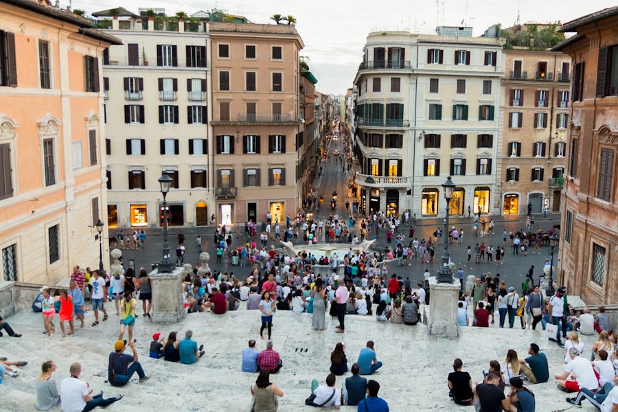 Cinematic Rome: Trevi Fountain & Spanish Steps
