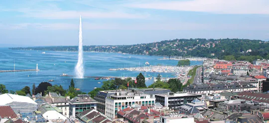 Visite guidée de la ville de Genève en bus