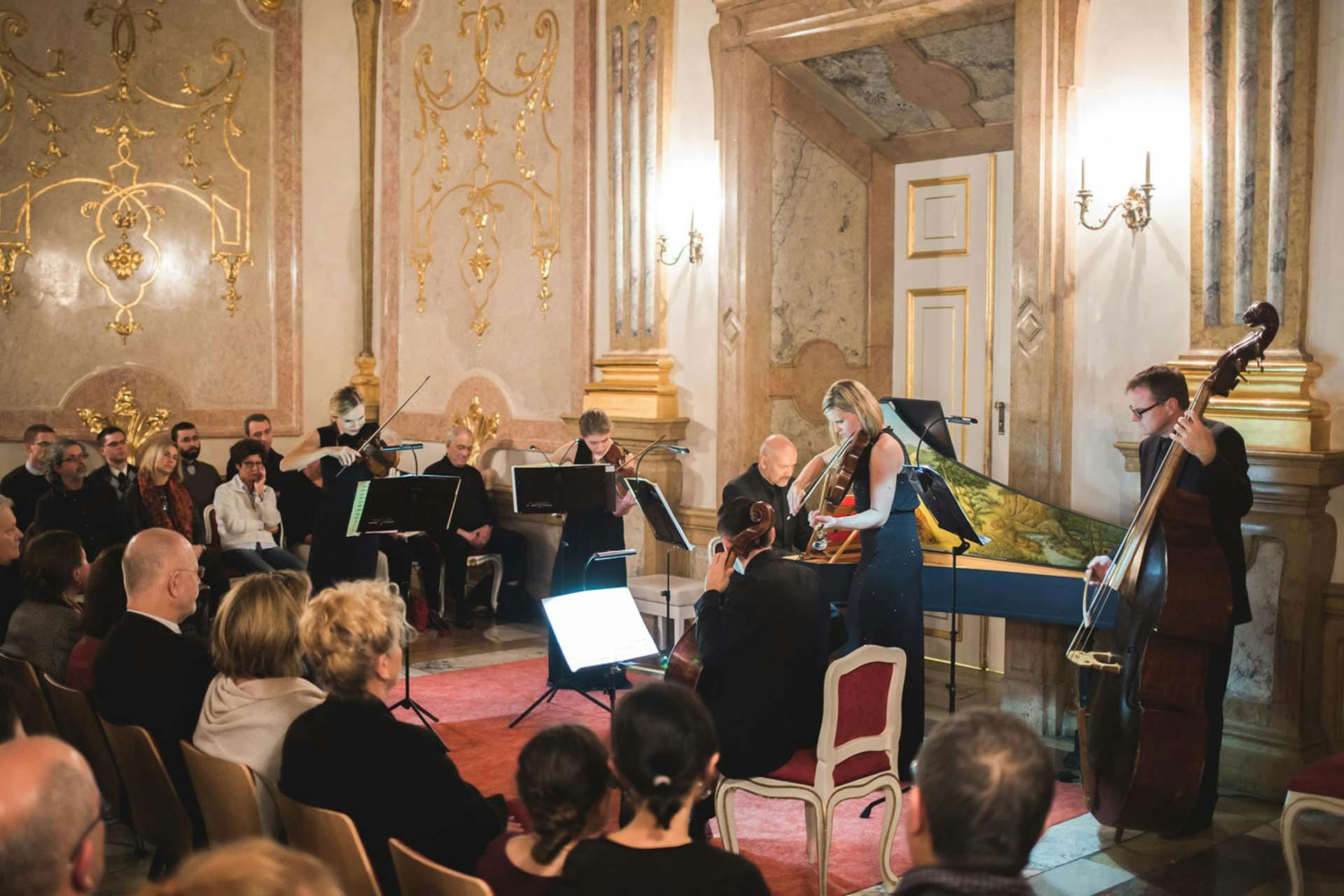 Koncert w Pałacu Mirabell w Salzburgu