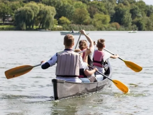 Kanadierverleih (Kanu) am Neckar bei Stuttgart