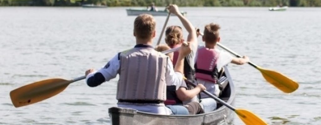 Canadian canoe rental in Stuttgart at the Neckar river