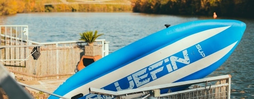 Stand Up Paddling rental at the Neckar river in Stuttgart
