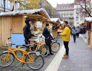 Winter fietstour in Boedapest