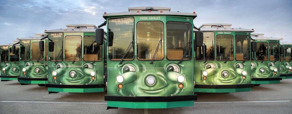 I-RIDE Trolley op International Drive in Orlando