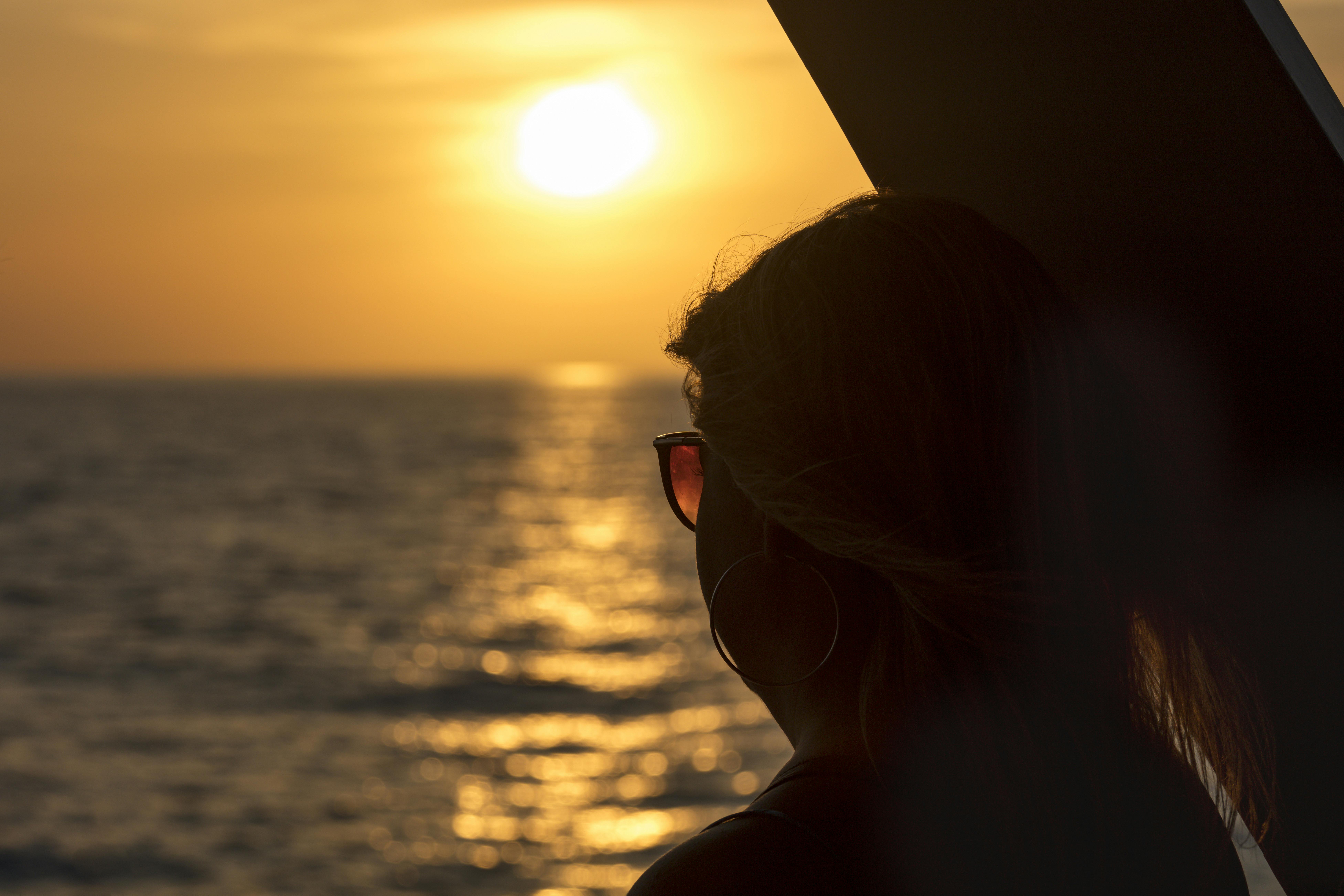 Solnedgång över Ibiza