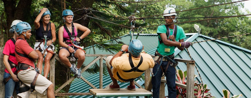 St Lucia Rainforest - Tranopy Adrenaline Ultimate Three