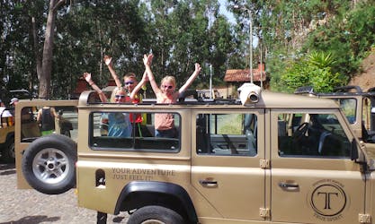 Madeira east or west private half-day jeep tour