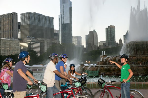El tour en bicicleta de los mejores éxitos de Chicago