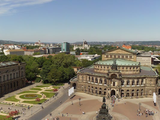 Tour della città di Dresda con New Green Vault e Semper Opera