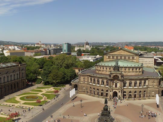 Dresden city tour with New Green Vault and Semper Opera visit