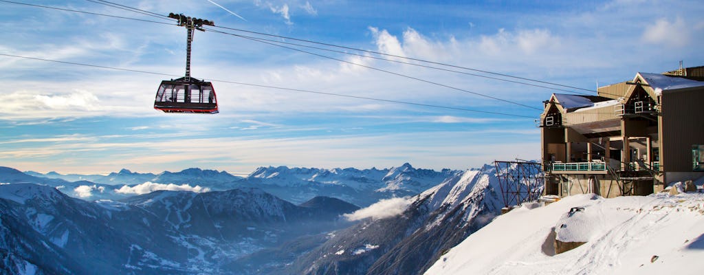 Viagem de ônibus a Chamonix Mont Blanc com passeio de teleférico a partir de