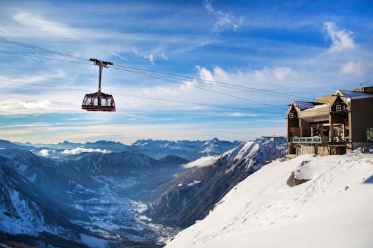 Voyage en bus à Chamonix Mont Blanc avec trajet en téléphérique depuis Genève