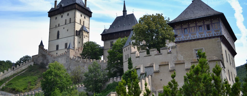 Visita ao Castelo de Karlštejn saindo de Praga