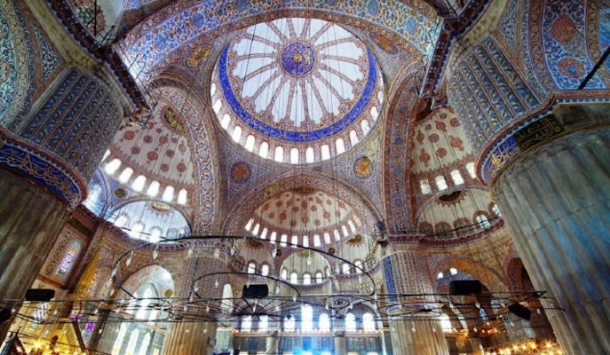 Excursão de meio dia pela manhã com esplendores otomanos, incluindo a Mesquita Azul