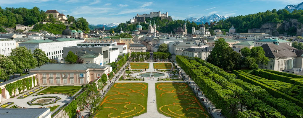 Bustour door Salzburg en toegang tot de residentie van Mozart