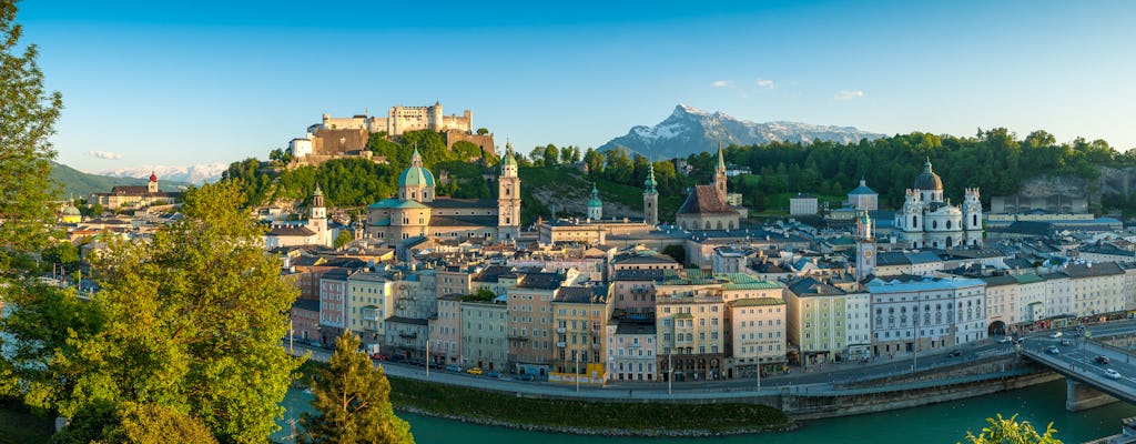 Een uur durende bustour door Salzburg