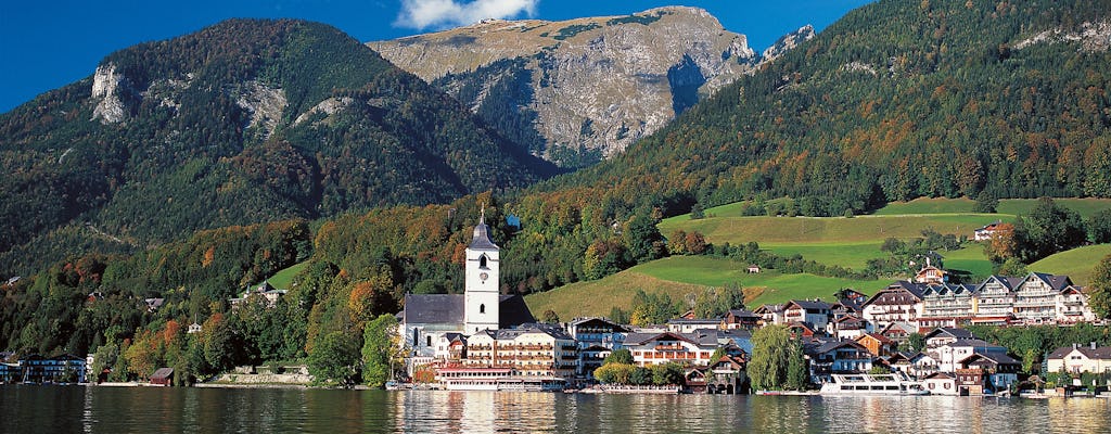 Half-day trip to Salzburg's lakes and mountains region Salzkammergut