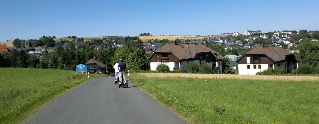 Bad Steben Self-balancing scooter Tour durch den Frankenwald