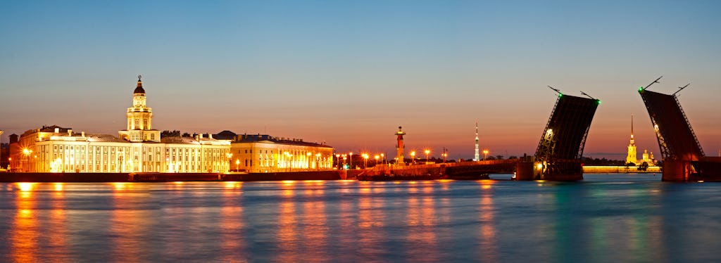 St. Petersburg 2-hour night tour
