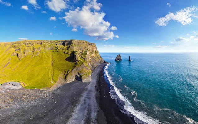 Jednodniowa wycieczka z Reykjaviku na południe Islandii z wodospadami i czarną plażą