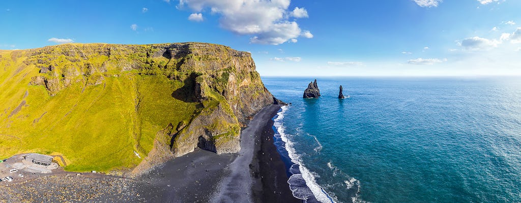 Excursión al sur de Islandia con cascadas y playas de arena negra desde Reikiavik