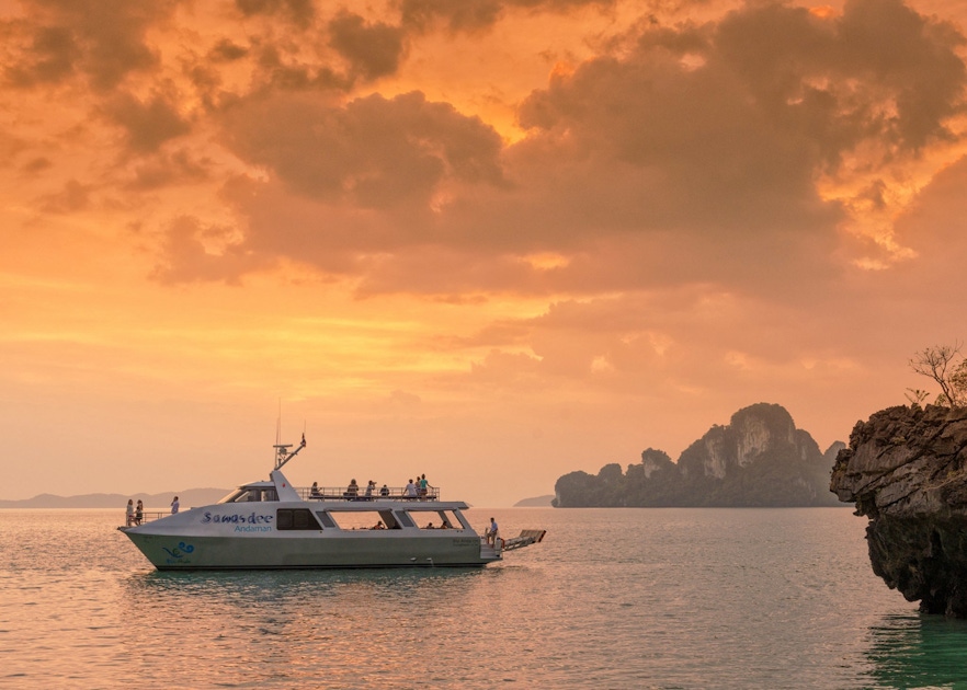 phang nga bay by catamaran