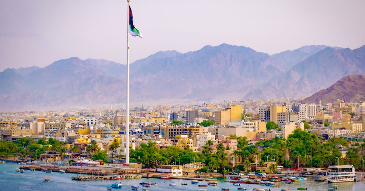 Aqaba, where the city meets the Red Sea!