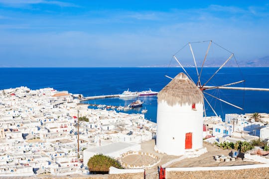 Croisière à la journée Delos et Mykonos au départ de Naxos
