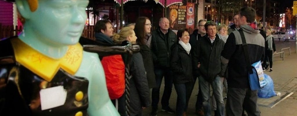 Öffentlicher Hamburg Reeperbahn Rundgang am Abend