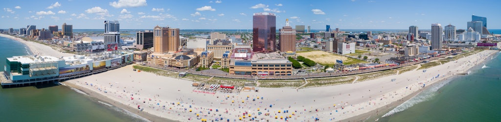 Beaches, old-fashioned rides and gaming halls, Atlantic City stands out from the rest.