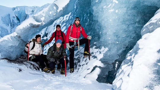 Caminhada de geleira em Sólheimajökull