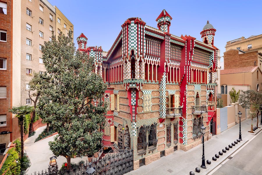 Billets pour la Casa Vicens de Gaudí