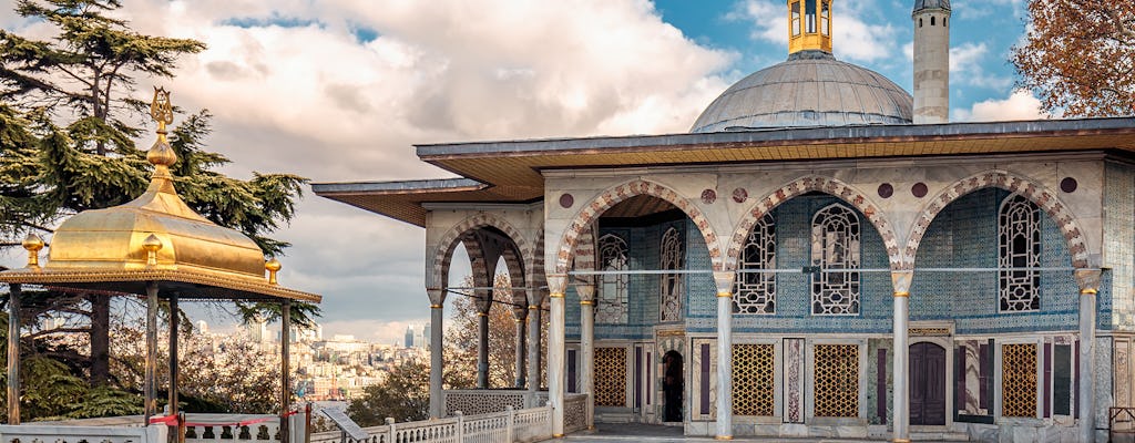 Entrada prioritaria al palacio de Topkapi con un guía historiador