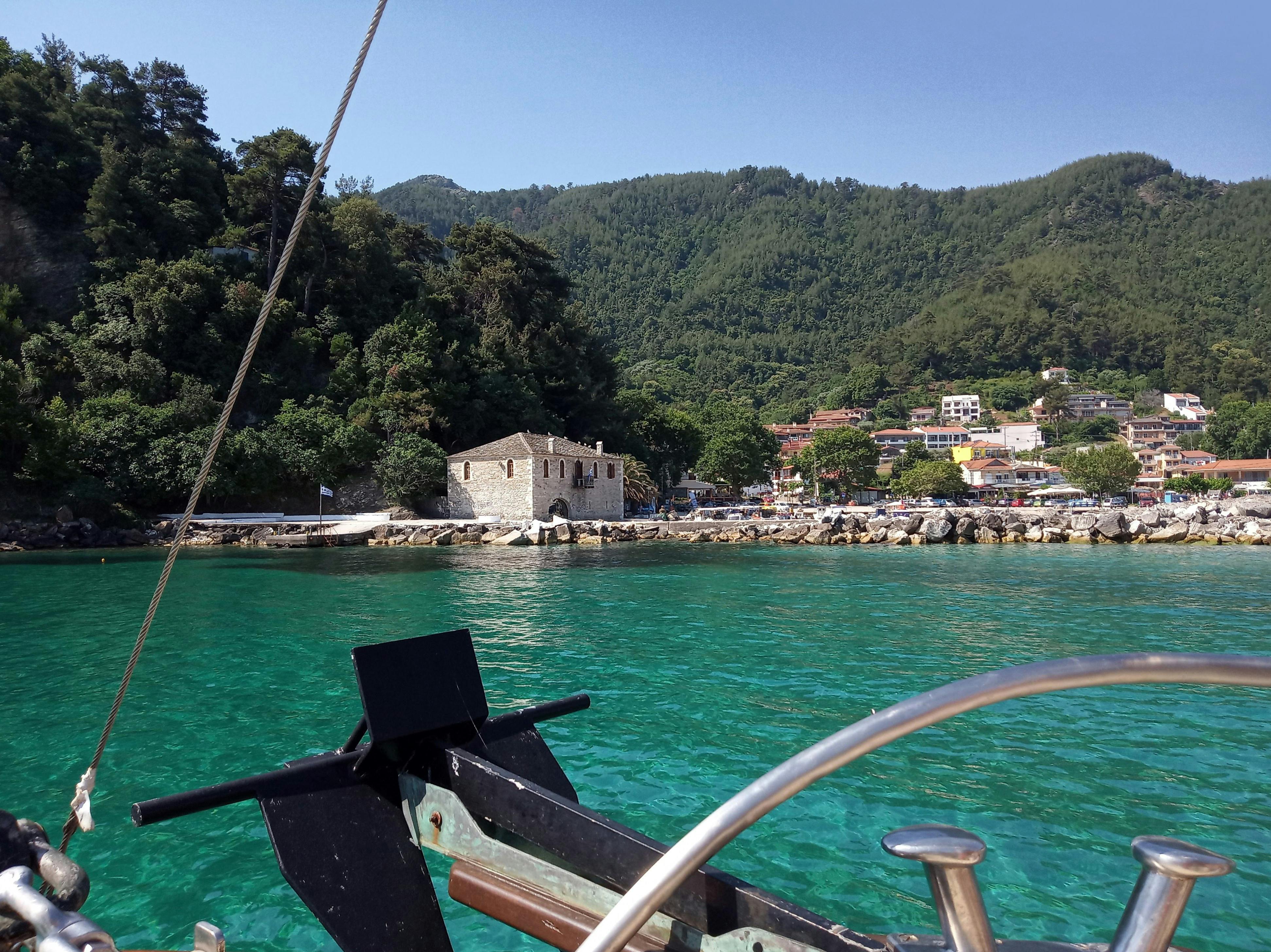 Boottocht Oostkust van Thassos