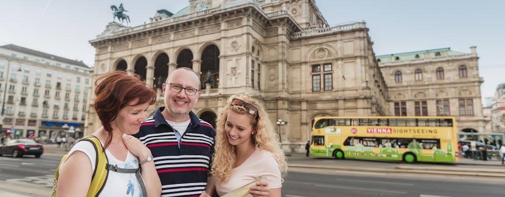 Vienna Sightseeing hop-on hop-off bus and airport transfer