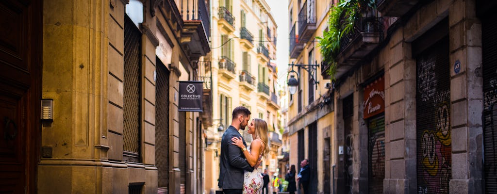 Sessão de fotos professional em Barcelona