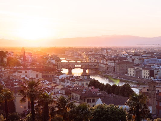 Ekskluzywna wycieczka piesza o wschodzie słońca po Florencji