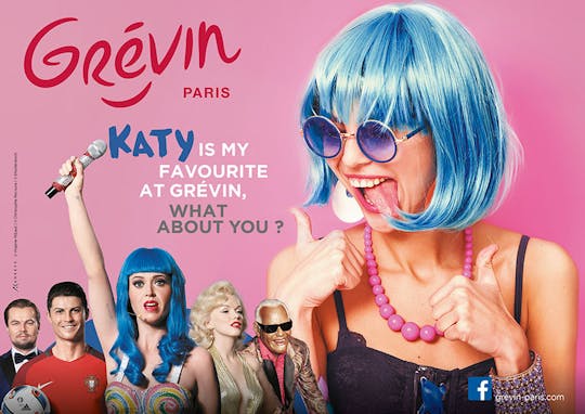 Entrance ticket Grévin Wax Museum Paris