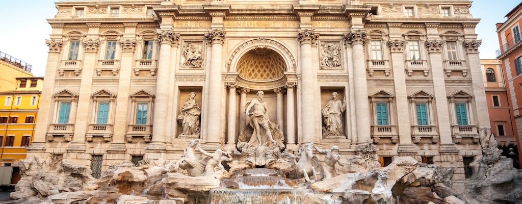 Walking tour of Rome with pasta making class and wine tasting