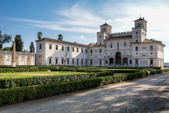 Fietstocht door Villa Borghese in Rome
