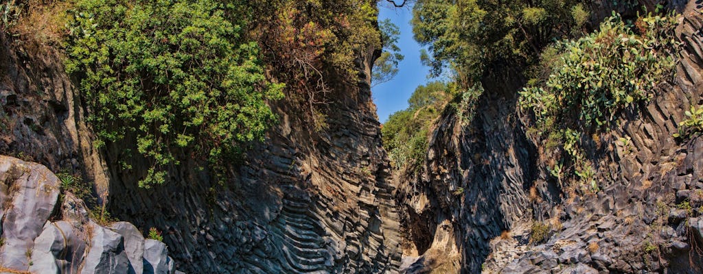 Wycieczka po wąwozach Etna i Alcantara