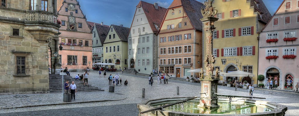 Visita guiada de día completo a Rothenburg desde Frankfurt