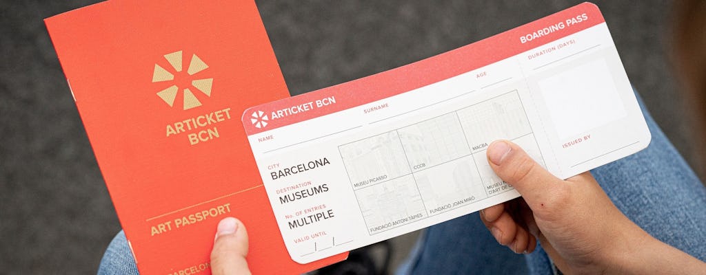 Passe sem fila para museus Articket Barcelona