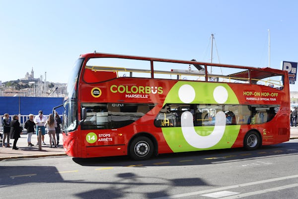Wycieczka autobusowa Colorbus Marseille hop-on hop-off