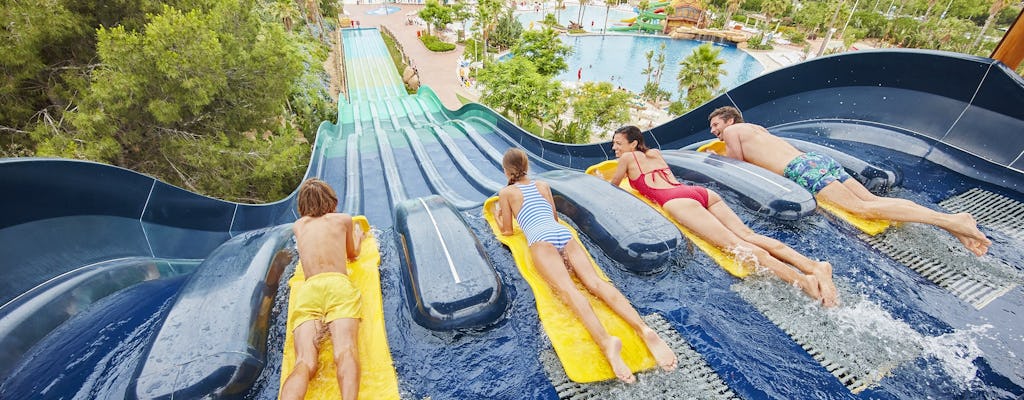 Excursion d'une journée au parc aquatique PortAventura Caribe depuis Barcelone