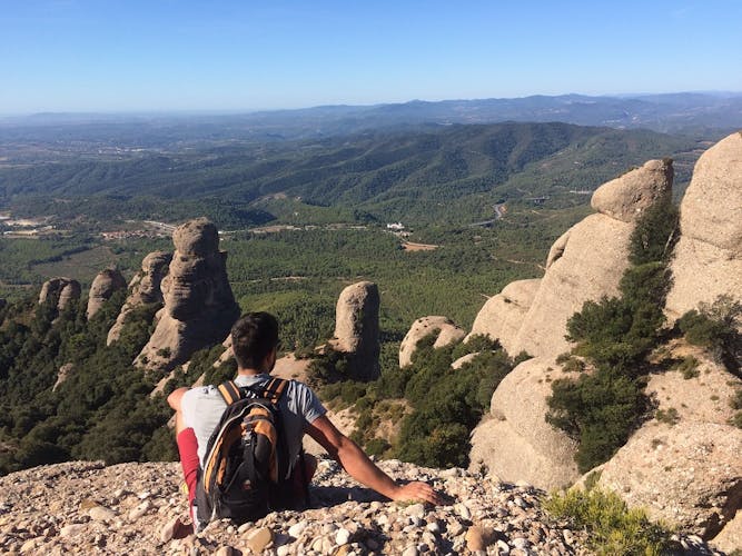 Montserrat Natural Park Hiking and Monastery